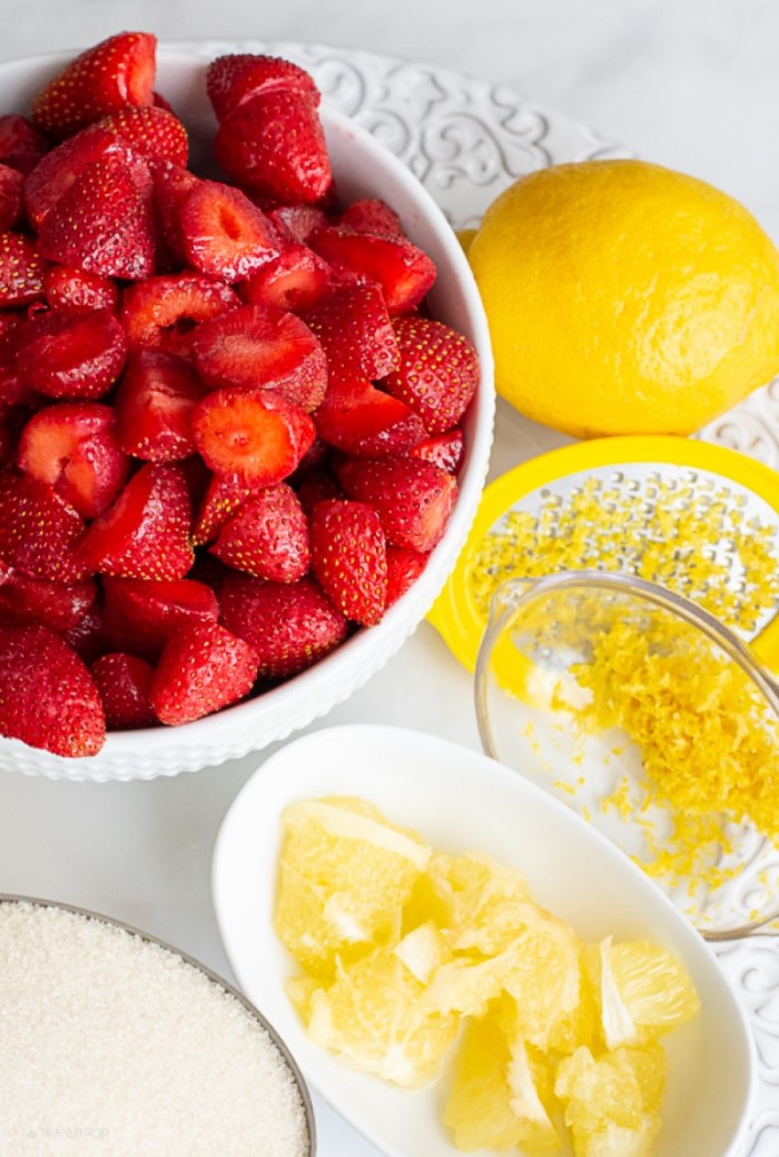 How the flavors of strawberry and lemon complement each other