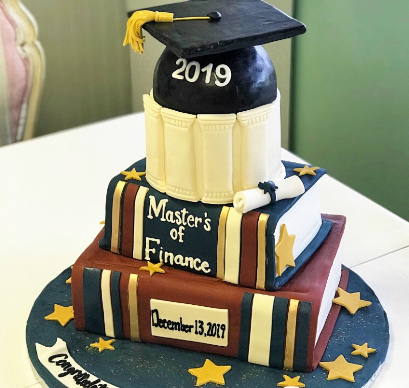 Themed Graduation Cakes