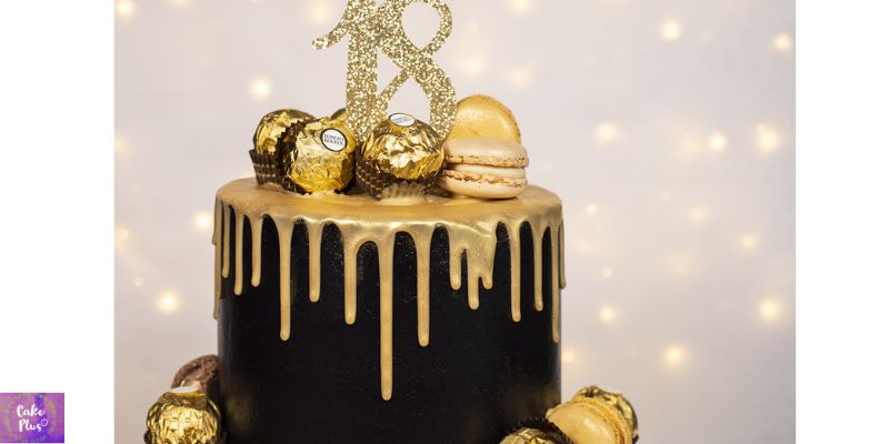 Easy Black And Gold Drip Cake Recipe