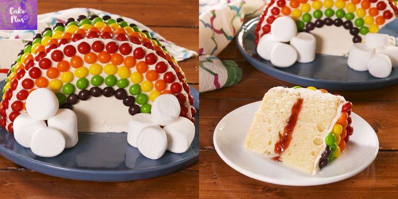 How to make Skittles Cake? 