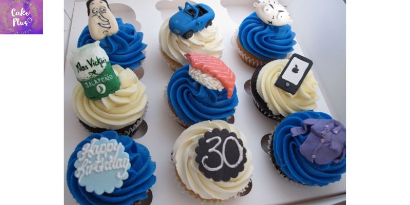 Cupcake Designs For Husband’s Birthday