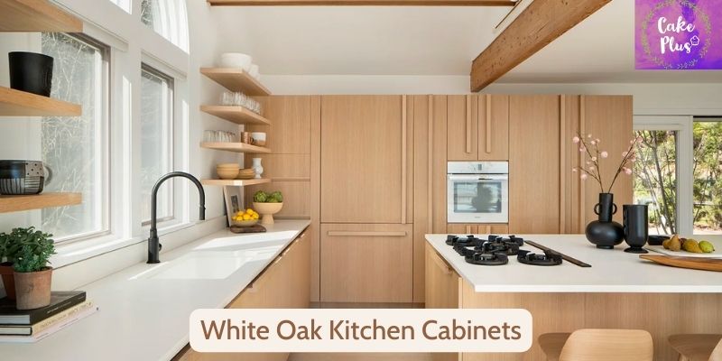 White Oak Kitchen Cabinets 