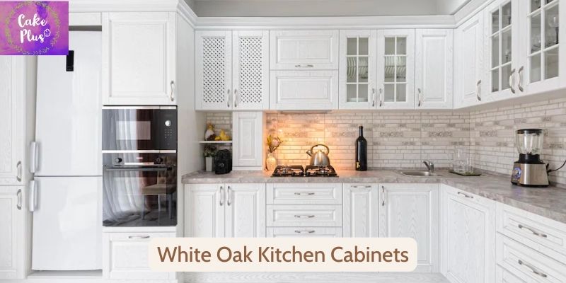 White Oak Kitchen Cabinets 