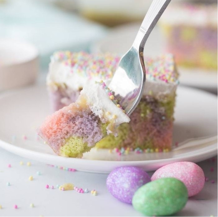 Easter Poke Cake is So Much Fun! Check Out The Recipe today
