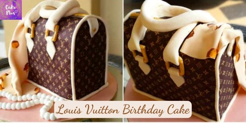 Louis Vuitton Birthday Cake 