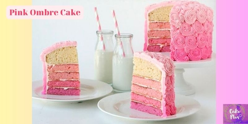 Pink Ombre Cake