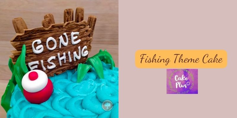 Fishing Theme Cake