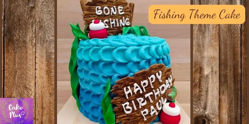 Fishing Theme Cake