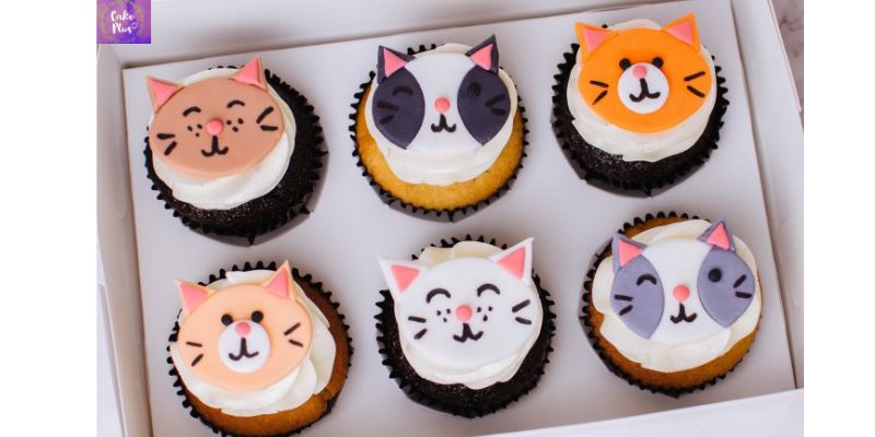Instructions for making cat cupcakes easily
