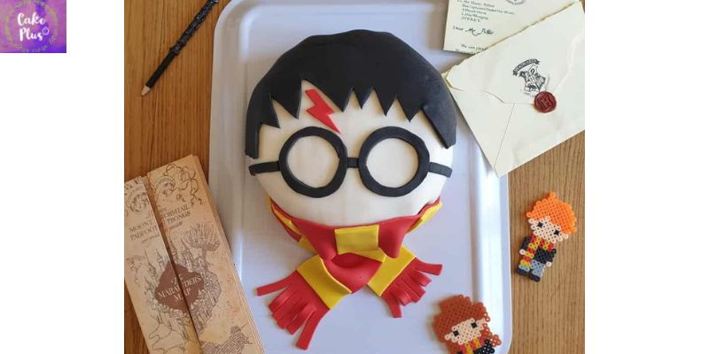 Harry Potter Face Cake